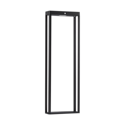 Luminosa Lighting Luminosa Berni 70Cm Outdoor Bollard Dark Anthracite Led 2W 108Lm 3000K Ip65 Solar Pir Sensor from B&Q
