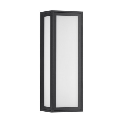 Luminosa Lighting Luminosa Astral Outdoor Wall Lantern Dark Anthracite Led 10W 373Lm 3000K Ip65 from B&Q