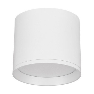 Luminosa Lighting Luminosa Ziaza Surface Mounted Downlight Sandy White Led 10W 505Lm 3000K from B&Q