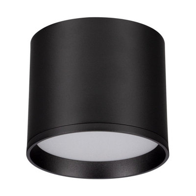 Luminosa Lighting Luminosa Ziaza Surface Mounted Downlight Sandy Black Led 10W 505Lm 3000K from B&Q