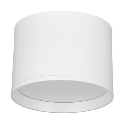 Luminosa Lighting Luminosa Ziaza Surface Mounted Downlight Sandy White Led 17W 833Lm 3000K from B&Q
