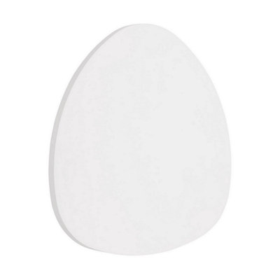 Luminosa Lighting Luminosa Atena Flush Wall Lamp Sandy White Led 8W 507Lm 3000K from B&Q
