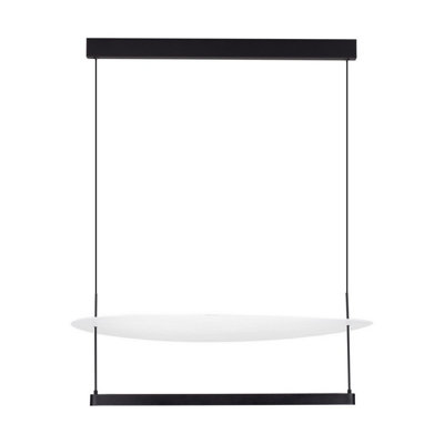 Luminosa Lighting Luminosa Diona 80Cm Integrated Led Pendant Ceiling Light Sandy BlackWhite Triac Dimmable Led 55W 3600Lm 3000K from B&Q