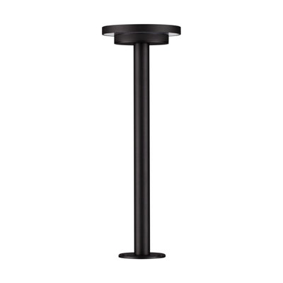 Luminosa Lighting Luminosa Nitro 44Cm Outdoor Bollard Sandy Black Led 12W 469Lm Ip65 3000K from B&Q