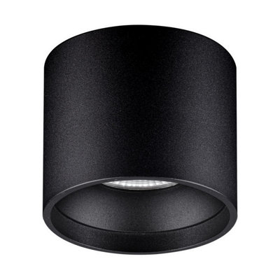 Luminosa Lighting Luminosa Anello Surface Mounted Downlight Sandy Black Led 16W 1452Lm 3000K from B&Q