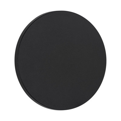 Luminosa Lighting Luminosa Tower Outdoor Flush Wall Lamp Sandy Black Led 8W 717Lm Ip65 3000K from B&Q