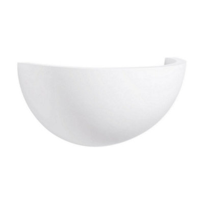 Luminosa Lighting Luminosa Onica Plaster Wall Lamp White Led 4W 304Lm 3000K from B&Q