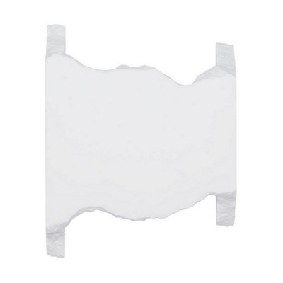 Luminosa Lighting Luminosa Alas Plaster Wall Lamp White Led 6W 354Lm 3000K from B&Q