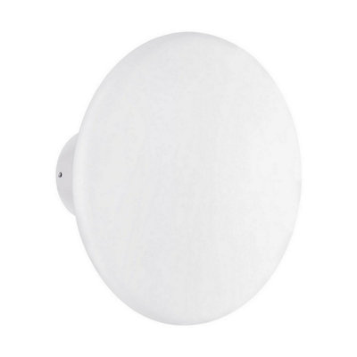 Luminosa Lighting Luminosa Onut Plaster Wall Lamp White Led 13W 718Lm 3000K from B&Q