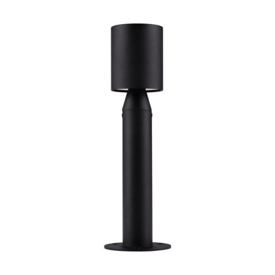 Luminosa Lighting Luminosa Brot 30Cm Outdoor Bollard Sandy Black Led 6W 277Lm 3000K Ip65 from B&Q
