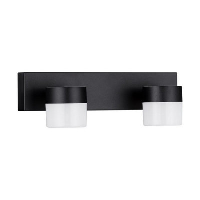 Luminosa Lighting Luminosa Teko Bathroom Over Mirror Light Sandy Black Led 11W 895Lm 3000K Ip44 from B&Q