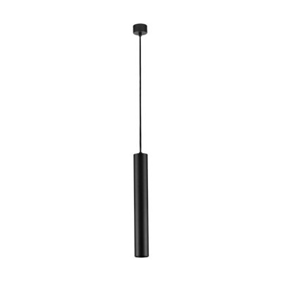 Luminosa Lighting Luminosa Ami Slim Pendant Ceiling Light Sandy Black Gu10 1X10W from B&Q