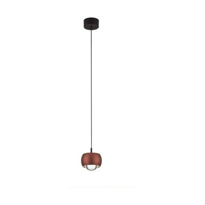 Luminosa Lighting Luminosa Conga Slim Pendant Ceiling Light Coffee Led 13W 922Lm 3000K from B&Q