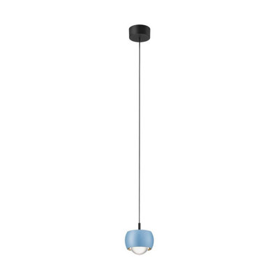 Luminosa Lighting Luminosa Conga Slim Pendant Ceiling Light Blue Led 13W 922Lm 3000K from B&Q