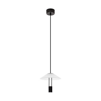 Luminosa Lighting Luminosa Anafi Dome Pendant Ceiling Light Sandy Black Led 8W 395Lm 3000K from B&Q