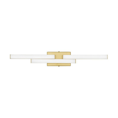 Luminosa Lighting Luminosa Atom Bathroom Over Mirror Light Gold Led 14W 1342Lm Ip44 4000K from B&Q