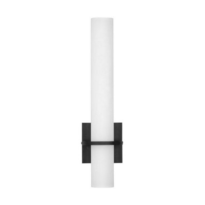 Luminosa Lighting Luminosa Luca Bathroom Wall Lamp Sandy Black Led 15W 1309Lm Ip44 4000K from B&Q