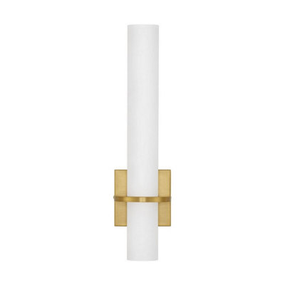 Luminosa Lighting Luminosa Luca Bathroom Wall Lamp Gold Led 15W 1337Lm Ip44 4000K from B&Q