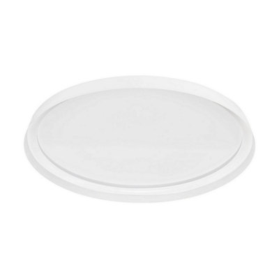 Luminosa Lighting Luminosa Ormi 60Cm Flush Ceiling Light Sandy White Triac Dimmable Led 48W 3361Lm 2700-3000-4000K Cct from B&Q