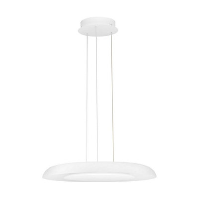Luminosa Lighting Luminosa Epos 60Cm Dome Pendant Ceiling Light Sandy White Triac Dimmable Led 38W 2100Lm 2700-3000-4000K Cct from B&Q