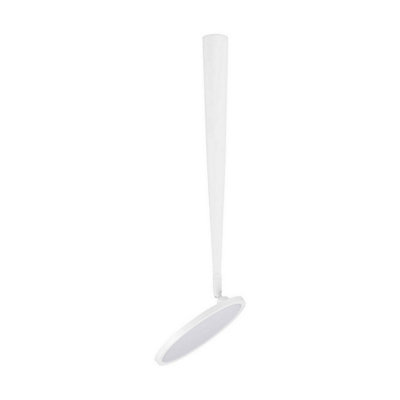 Luminosa Lighting Luminosa Ekei Integrated Led Semi Flush Ceiling Light Sandy White Led 14W 1085Lm 3000K from B&Q