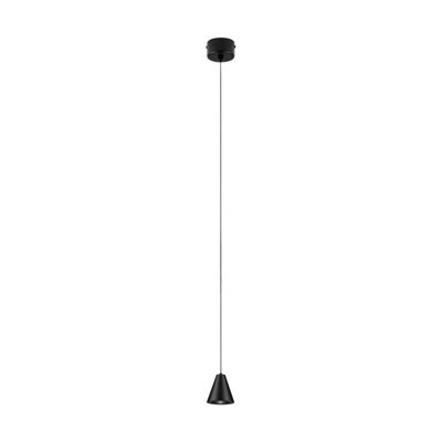 Luminosa Lighting Luminosa Irmos Slim Pendant Ceiling Light Sandy Black Led 5W 371Lm 3000K from B&Q