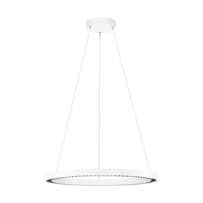 Luminosa Lighting Luminosa Deos 65Cm Integrated Led Pendant Ceiling Light Sandy White Triac Dimmable Led 27W 2083Lm 3000K from B&Q