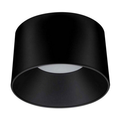 Luminosa Lighting Luminosa Atil Surface Mounted Downlight Sandy Black Led 24W 1268Lm 3000K from B&Q