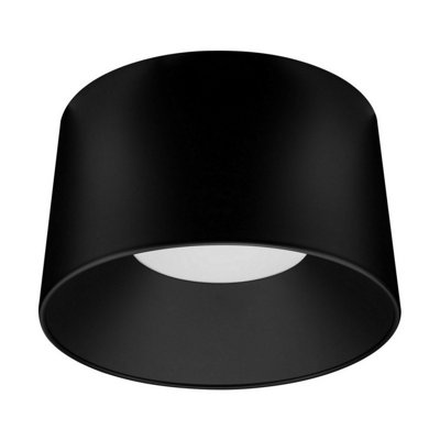 Luminosa Lighting Luminosa Atil Surface Mounted Downlight Black Led 35W 2080Lm 3000K from B&Q
