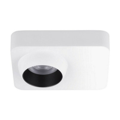 Luminosa Lighting Luminosa Kedros Semi Flush Ceiling Light White Led 9W 717Lm 3000K