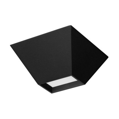 Luminosa Lighting Luminosa Utopia Surface Mounted Downlight Sandy Black Led 9W 444Lm 3000K from B&Q