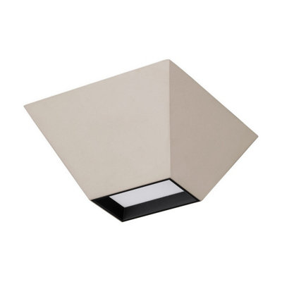 Luminosa Lighting Luminosa Utopia Surface Mounted Downlight Beige Led 9W 444Lm 3000K from B&Q