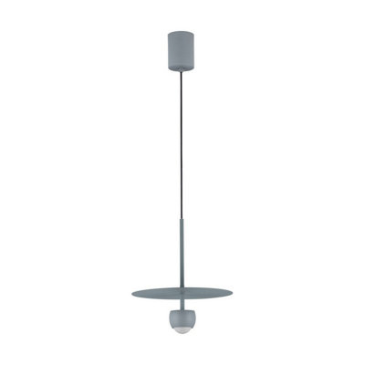 Luminosa Lighting Luminosa Edem Pendant Ceiling Light Bluish Grey Led 8W 590Lm 3000K from B&Q