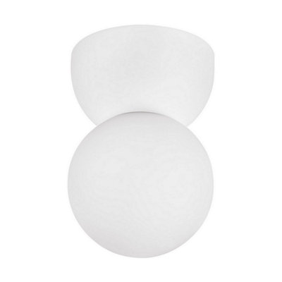 Luminosa Lighting Luminosa Zero Globe Ceiling Light White Led G9 1X5W from B&Q