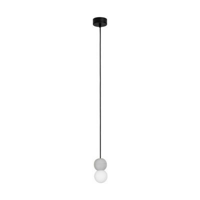 Luminosa Lighting Luminosa Zero Slim Pendant Ceiling Light Grey Led G9 1X5W from B&Q