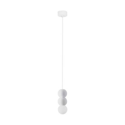 Luminosa Lighting Luminosa Zero Ii Slim Pendant Ceiling Light White Led G9 1X5W from B&Q