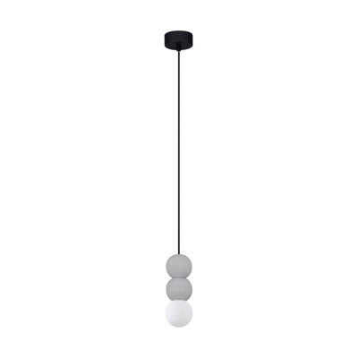 Luminosa Lighting Luminosa Zero Ii Slim Pendant Ceiling Light Grey Led G9 1X5W from B&Q