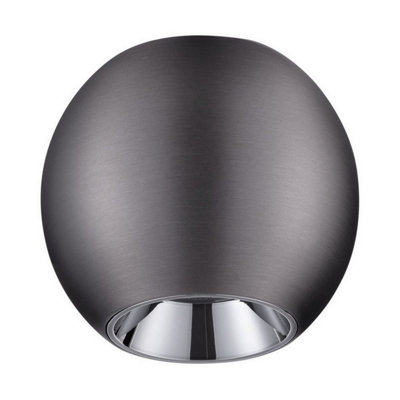 Luminosa Lighting Luminosa Nano Surface Mounted Downlight Antique Silver Led 13W 1163Lm 3000K from B&Q