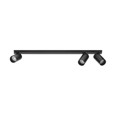 Luminosa Lighting Luminosa Oso Ceiling Spotlight Bar Sandy Black Gu10 3X10W from B&Q
