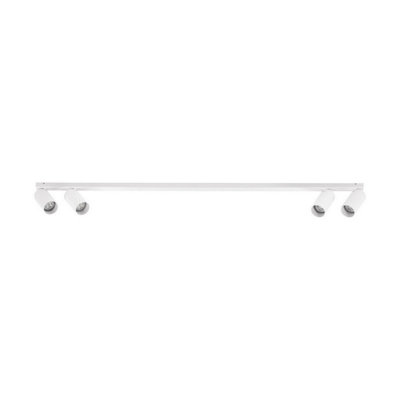 Luminosa Lighting Luminosa Oso Ceiling Spotlight Bar Sandy White Gu10 4X10W from B&Q