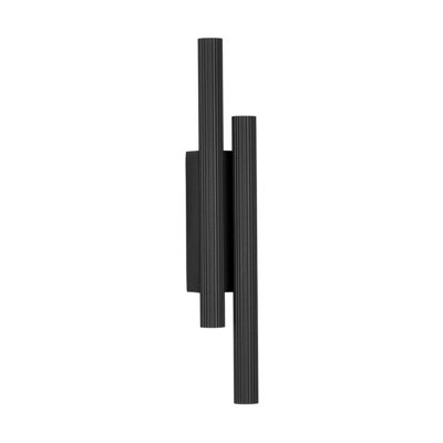 Luminosa Lighting Luminosa Paron Up & Down Wall Lamp Sandy Black Led 15W 715Lm 3000K from B&Q