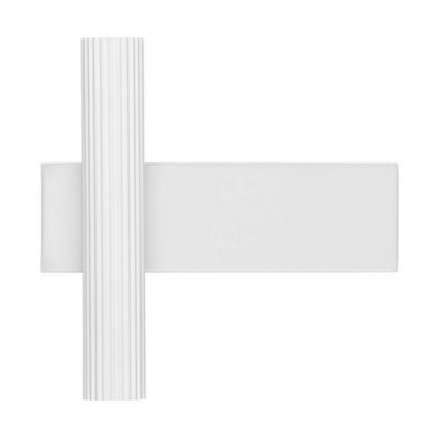 Luminosa Lighting Luminosa Paron Up & Down Wall Lamp Sandy White Led 6W 326Lm 3000K from B&Q