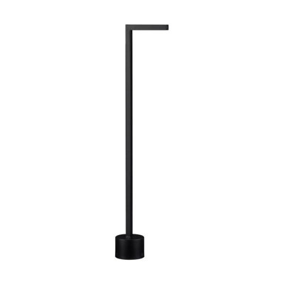 Luminosa Lighting Luminosa Pipe 65Cm Outdoor Bollard Sandy Black Led 5W 188Lm 3000K Ip65 from B&Q
