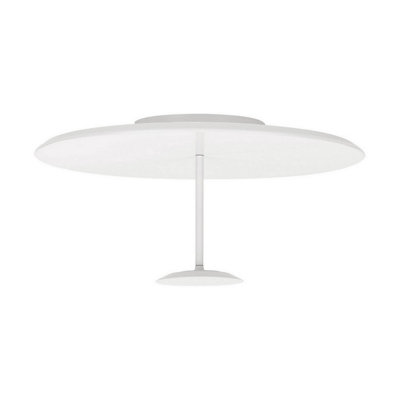 Luminosa Lighting Luminosa Nima Integrated Led Semi Flush Ceiling Light Sandy White Triac Dimmable Led 15W 984Lm 3000K from B&Q