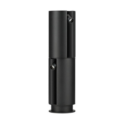 Luminosa Lighting Luminosa Taglio Outdoor Bollard Sandy Black Led 5W 332Lm Ip65 3000K from B&Q