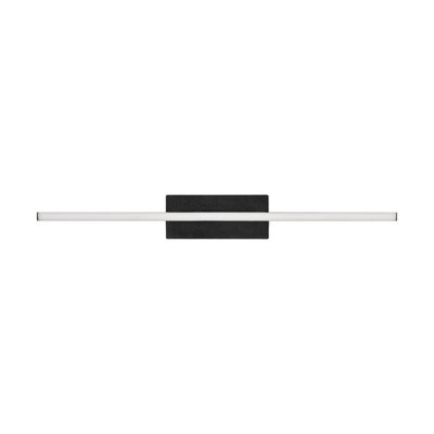 Luminosa Lighting Luminosa Gratta Integrated Led Wall Lamp Sandy Black Triac Dimmable Led 11W 427Lm 3200K from B&Q