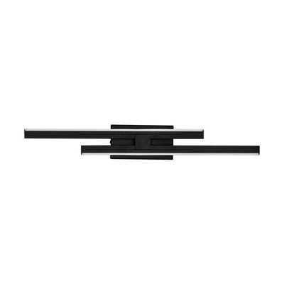 Luminosa Lighting Luminosa Antama Integrated Led Wall Lamp Sandy Black Triac Dimmable Led 12W 510Lm 3200K from B&Q