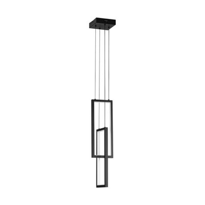Luminosa Lighting Luminosa Alis Integrated Led Pendant Ceiling Light Sandy Black Triac Dimmable Led 37W 925Lm 3200K from B&Q