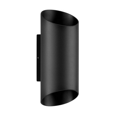 Luminosa Lighting Luminosa Nocta Outdoor Up Down Wall Lamp Dark Anthracite Led 9W 547Lm Ip54 3000K from B&Q