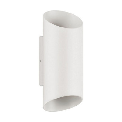Luminosa Lighting Luminosa Nocta Outdoor Up Down Wall Lamp Sandy White Led 9W 547Lm Ip54 3000K from B&Q
